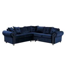 Ashwin Fabric Corner And 3+2 Seater Sofa - Prime Furniture