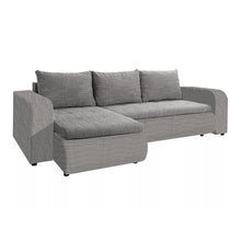 Berlin Fabric Corner Left/Right Arm Sofa Bed With Storage - Prime Furniture