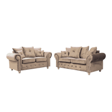 Ashwin Fabric Corner And 3+2 Seater Sofa