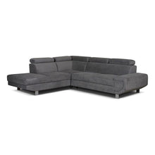 Artic Corner Grey Left And Right Arm Sofa Bed With Storage - Prime Furniture