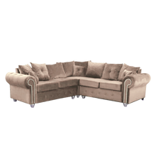 Ashwin Fabric Corner And 3+2 Seater Sofa - Prime Furniture