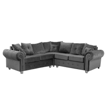 Ashwin Fabric Corner And 3+2 Seater Sofa